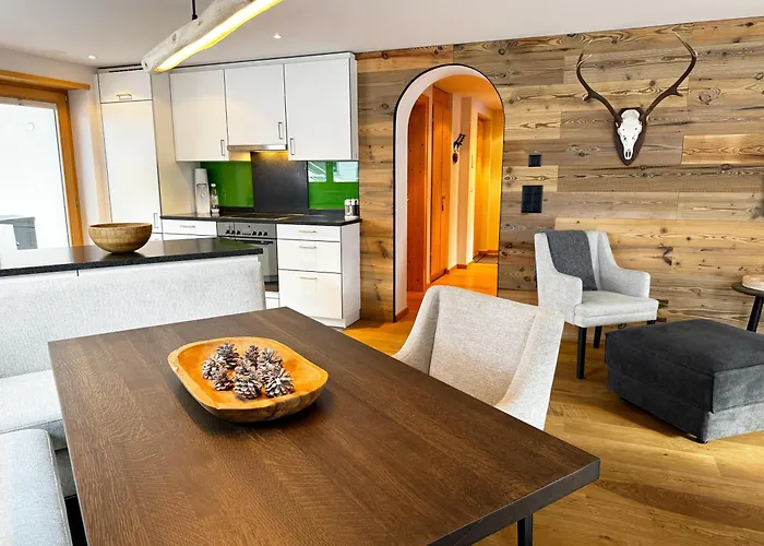 Apartamento Premium Grischuna Mit Silvrettablick Klosters-Serneus